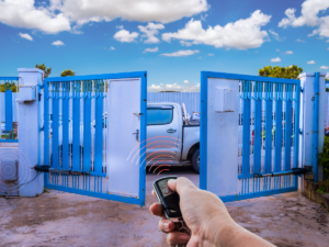 automated gate installation