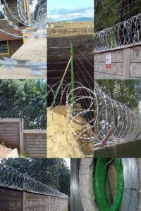 ELECTRIC WITH RAZOR WIRE FENCING